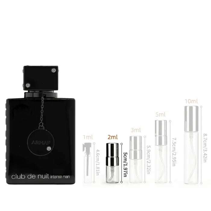 Armaf Club De Nuit Intense Man Parfum Pure Perfume Edition – Decant Sample