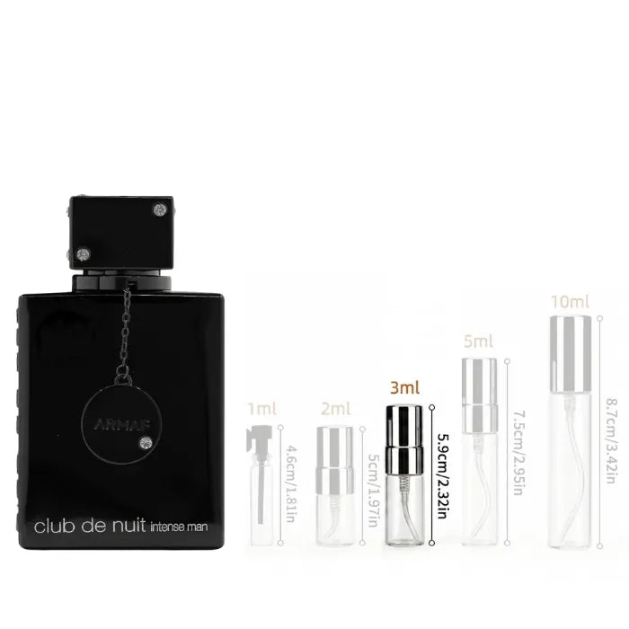 Armaf Club De Nuit Intense Man Parfum Pure Perfume Edition – Decant Sample