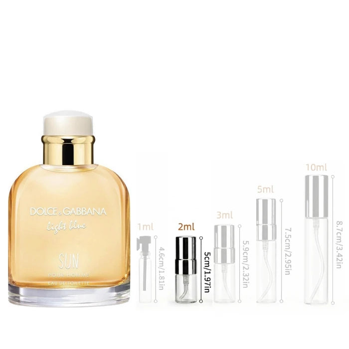 Dolce & Gabbana Light Blue Sun 2 ML Fragrance Decant Sample