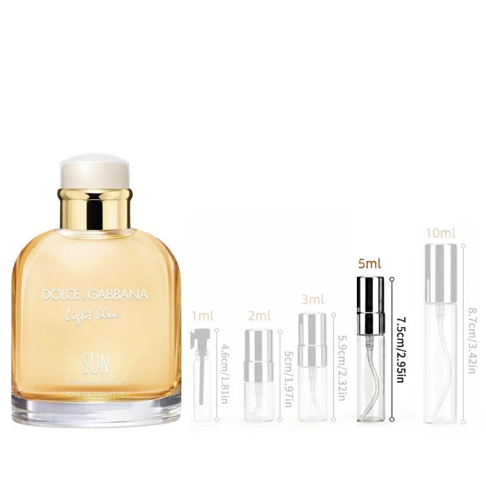 Dolce & Gabbana Light Blue Sun 5 ML Fragrance Decant Sample