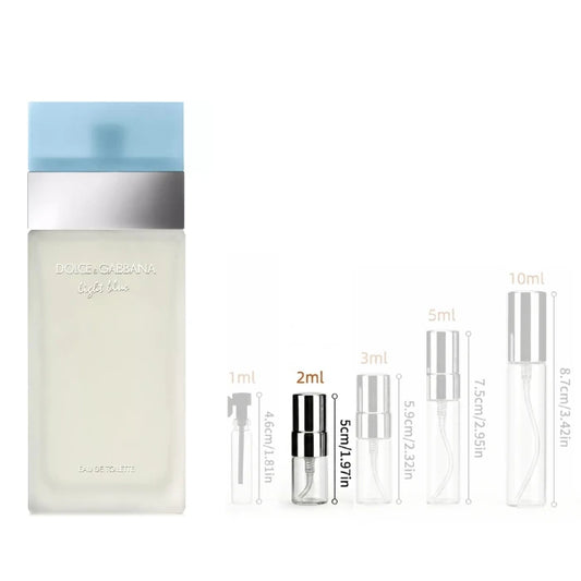 Dolce & Gabbana Light Blue Eau de Toilette for Women 2 ML Fragrance Decant Sample