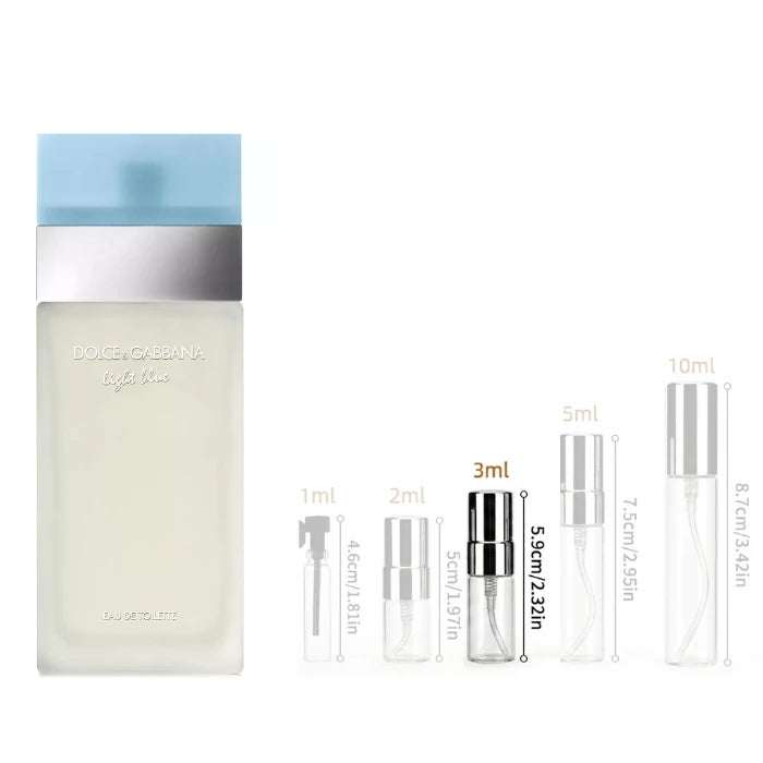 Dolce & Gabbana Light Blue Eau de Toilette for Women 3 ML Fragrance Decant Sample