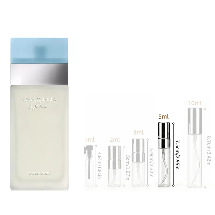 Dolce & Gabbana Light Blue Eau de Toilette for Women 5 ML Fragrance Decant Sample