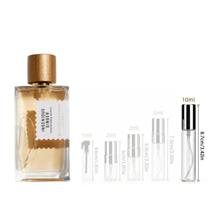 Goldfield & Banks Ingenious Ginger 10 ML Fragrance Decant Sample