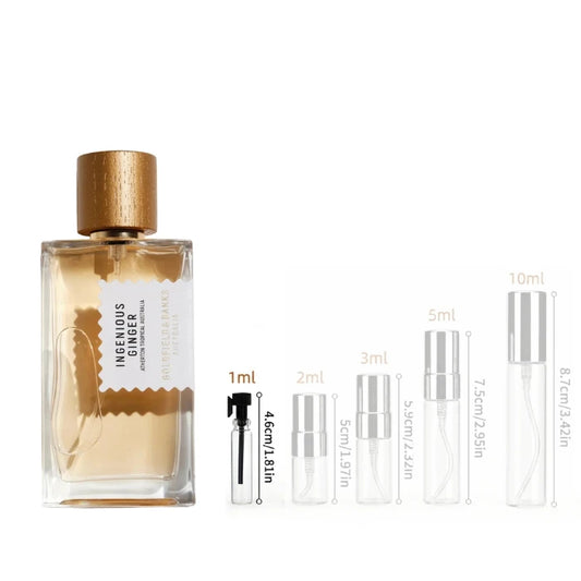Goldfield & Banks Ingenious Ginger 1 ML Fragrance Decant Sample