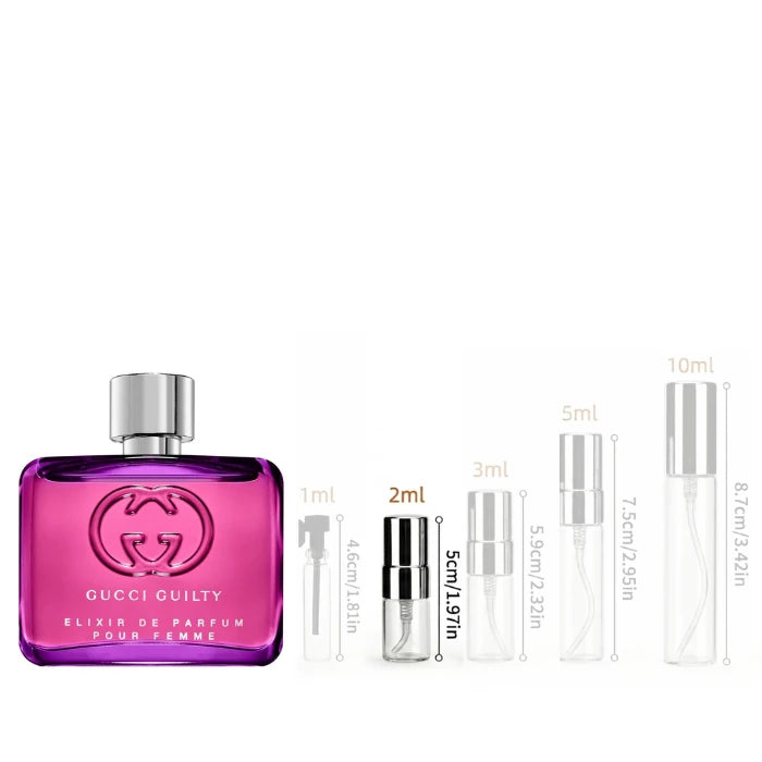 Gucci Guilty Elixir de Parfum pour Femme 2 ML Fragrance Decant Sample