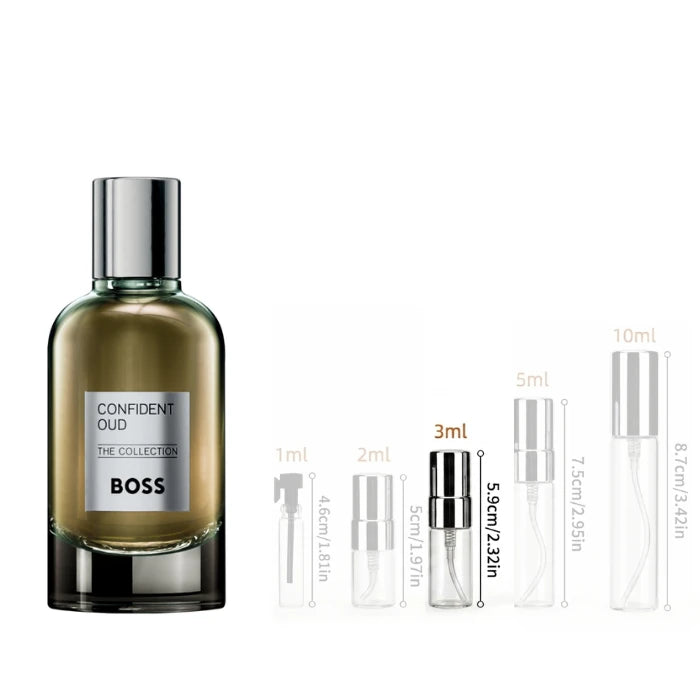 Hugo Boss The Collection Confident Oud 3 ML Fragrance Decant Sample