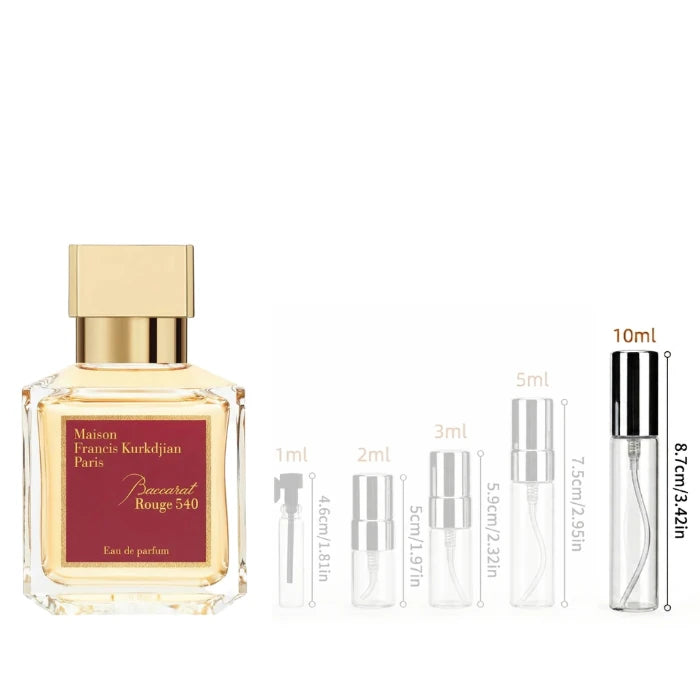 Maison Francis Kurkdjian Baccarat Rouge 540 EDP 10 ML Fragrance Decant Sample