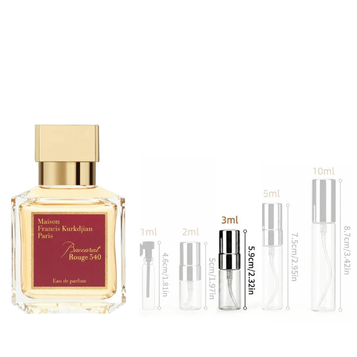 Maison Francis Kurkdjian Baccarat Rouge 540 EDP 3 ML Fragrance Decant Sample