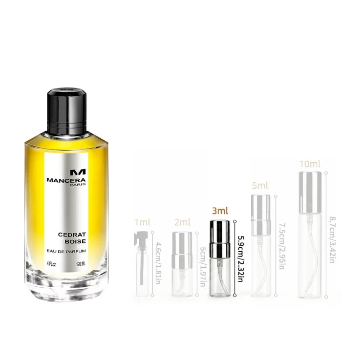 Mancera Cedrat Boise 3 ML Fragrance Decant Sample