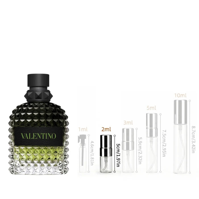 Valentino Uomo Born in Roma Green Stravaganza 2 ML Fragrance Decant Sample