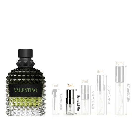 Valentino Uomo Born in Roma Green Stravaganza 2 ML Fragrance Decant Sample