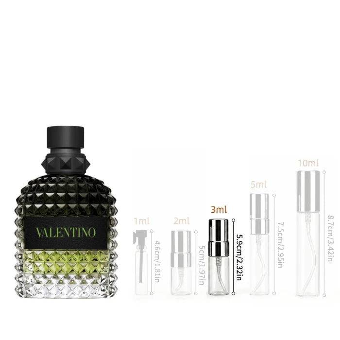 Valentino Uomo Born in Roma Green Stravaganza 3 ML Fragrance Decant Sample