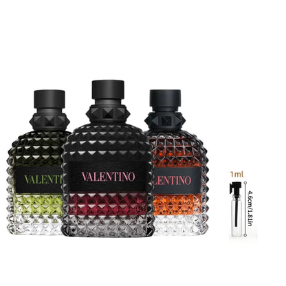Valentino Uomo "Born in Roma" Fragrance Discovery Set 1 ML Fragrance Decant Sample