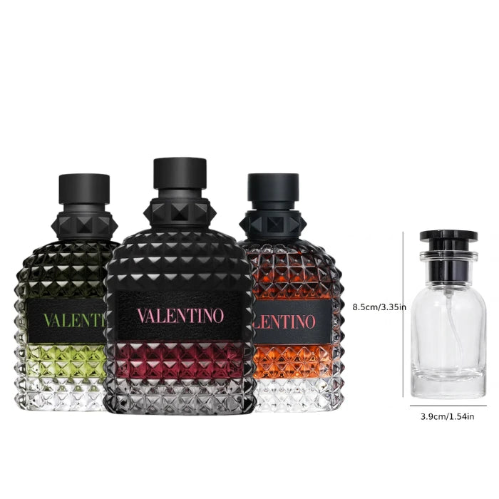 Valentino Uomo "Born in Roma" Fragrance Discovery Set 30 ML Fragrance Decant Sample