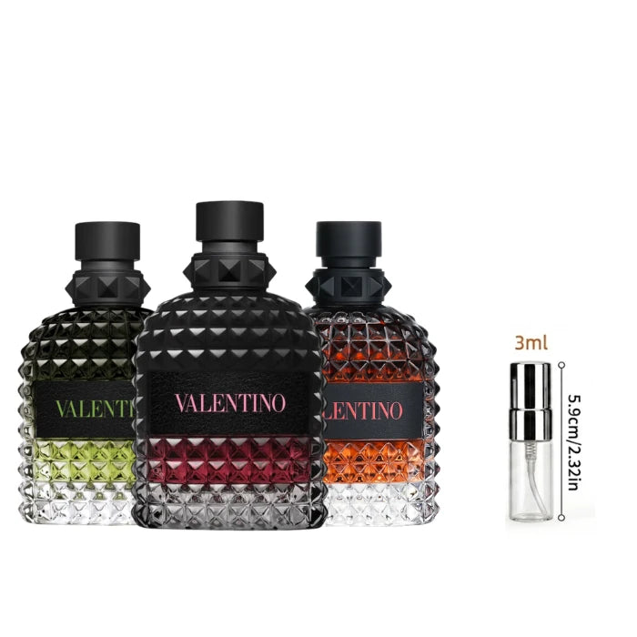 Valentino Uomo "Born in Roma" Fragrance Discovery Set 3 ML Fragrance Decant Sample