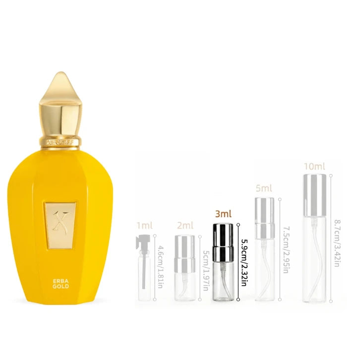 Xerjoff Erba Gold 3 ML Fragrance Decant Sample