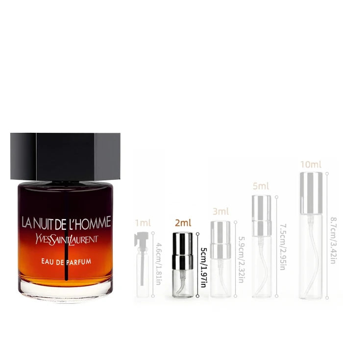 Yves Saint Laurent La Nuit De L'Homme EDP 2 ML Fragrance Decant Sample