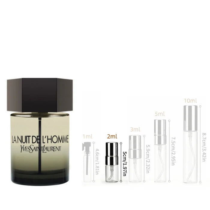 Yves Saint Laurent La Nuit De L'Homme EDT 2 ML Fragrance Decant Sample